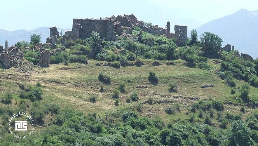 El Castillo de Sarroca de Bellera, historia sobre la roca