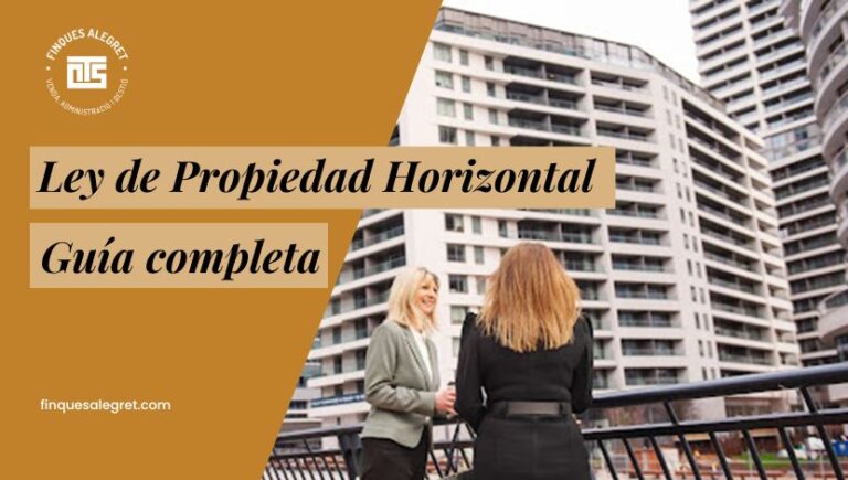 Ley de propiedad horizontal