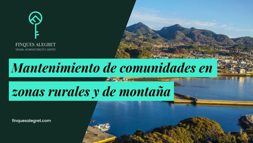 comunidades en zonas rurales y de montaña